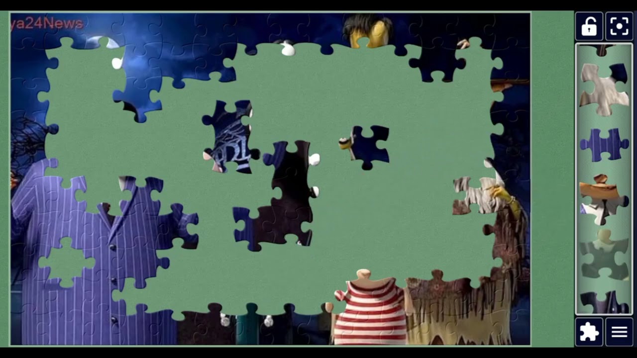 The Addams Family🧌🧟 A Spooky Adventure🎉🌹🎊🪄🎀🧩 @jigsawzone 