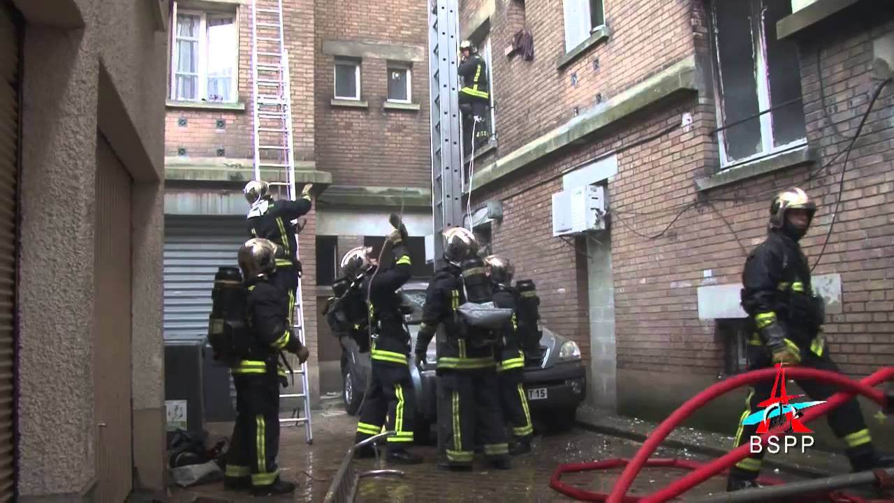 Violent feu à Aubervilliers le 7 juin 2014