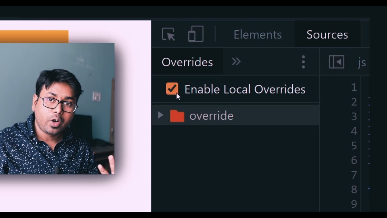 This is how to Override JS/CSS in Chrome