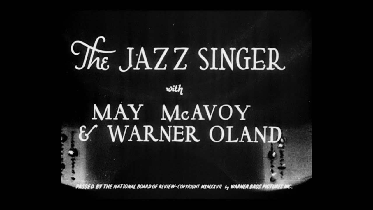 The Jazz Singer (Crosland, 1927) &mdash; High Quality 1080p