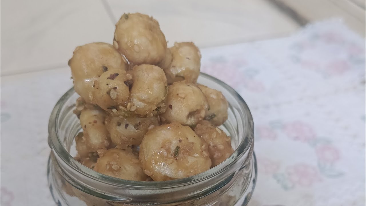 Makhana Bites to improve bone strength and joint pain#food#healing#healthiswealth#cooking 