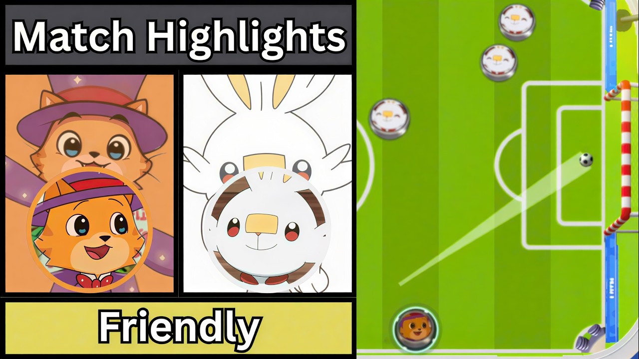 Eliot vs Scorbunny | Character Soccer Friendly Highlights