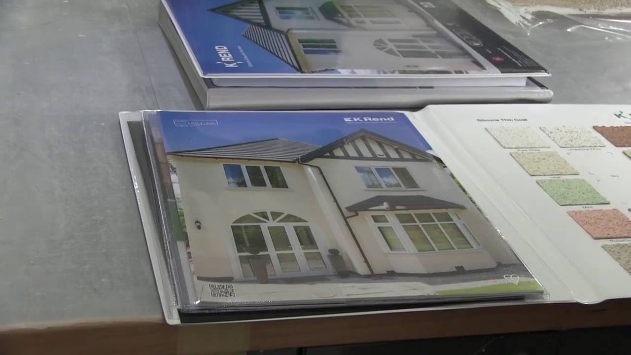 K Rend sample service | Coloured Render