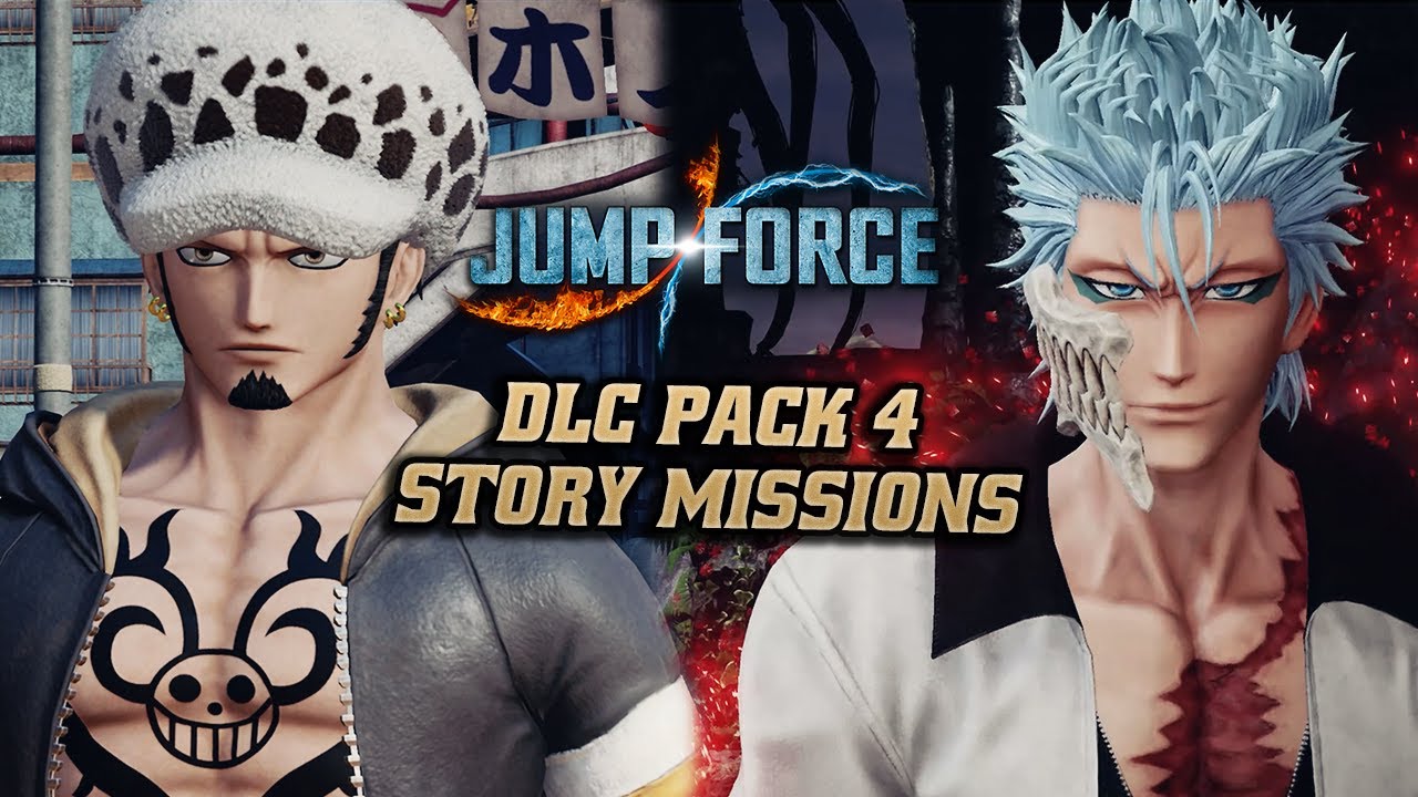 JUMP FORCE - Story Mode DLC Pack 4 (Trafalgar Law/Grimmjow Jaegerjaquez)