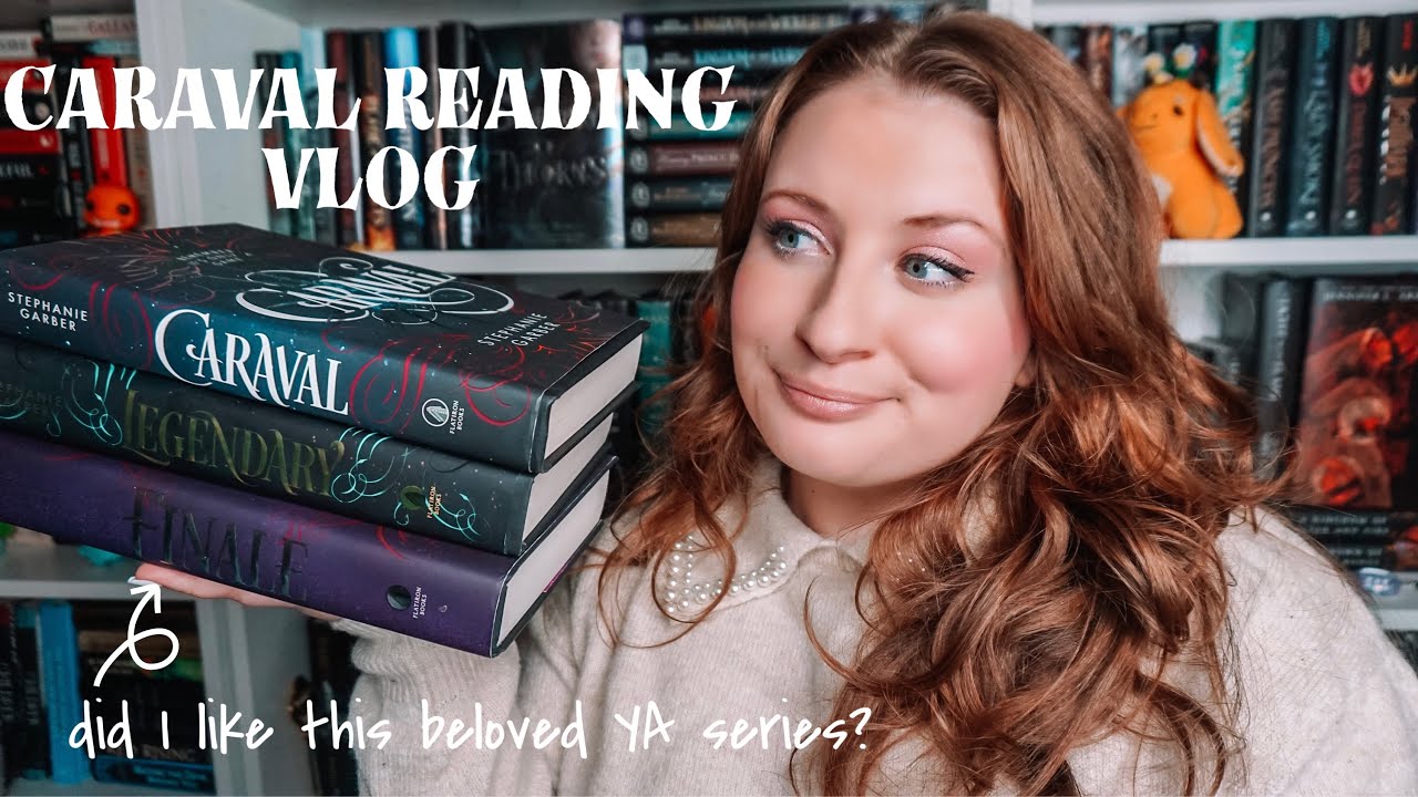 CARAVAL READING VLOG | reading the beloved YA series for the first time! 🎟️✨