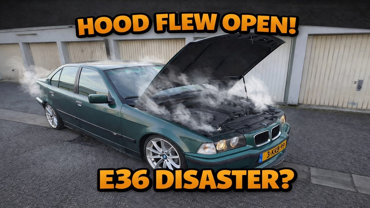 I Almost Wrecked My Green E36: Failure & Drive!