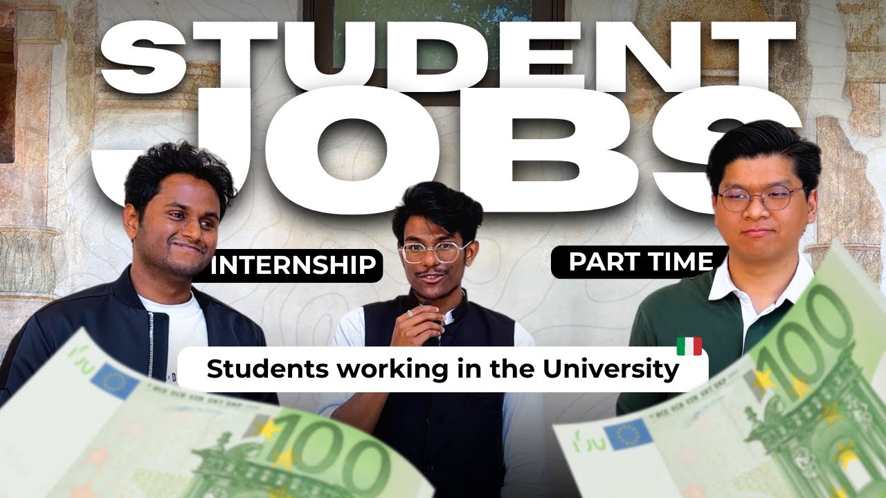 Part Time Jobs in Italy in the Universities| Part Time Jobs for Students in Italy | Pay, Work hours