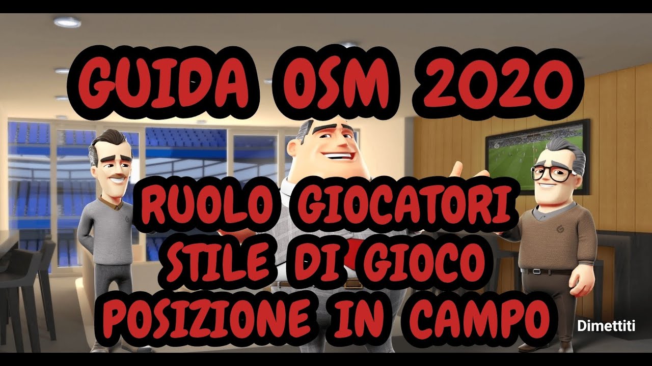 OSM GUIDA 2020 - Lezioni di tattica (parte 1)