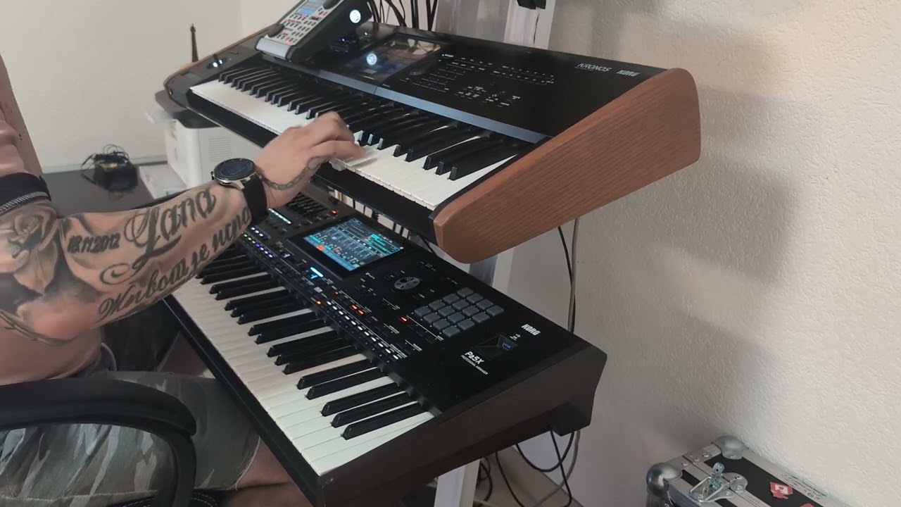 Proba terce Juzisound 2, Korg Kronos 2 i Korg Pa5X