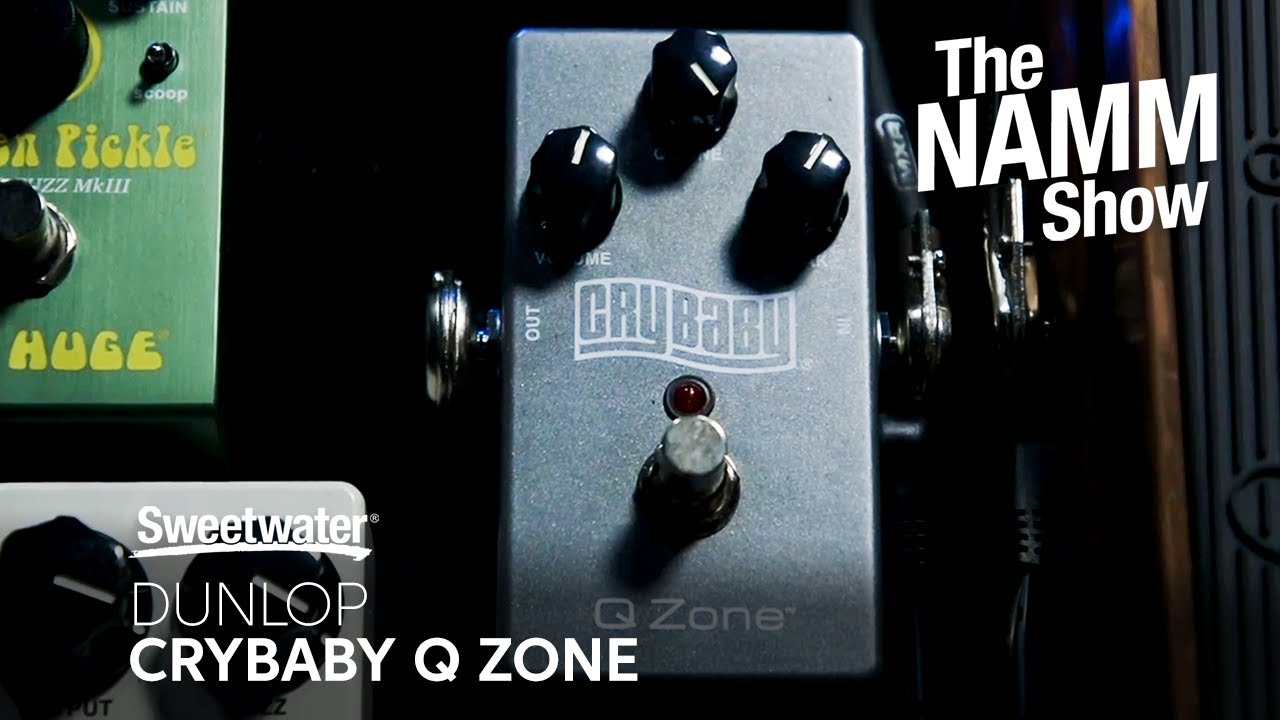 Dunlop Cry Baby Q Zone Fixed-wah Pedal at Winter NAMM 2020