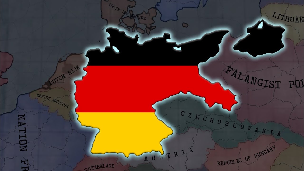 What if The Allies were Fascists and The Axis were Democrats - Hoi4 Timelapse
