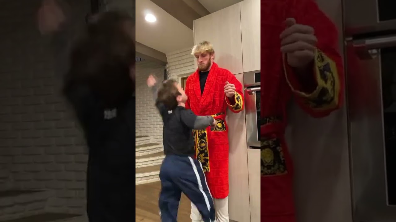 PICK ON SOMEONE YOUR OWN SIZE LOL #Funny #LoganPaul