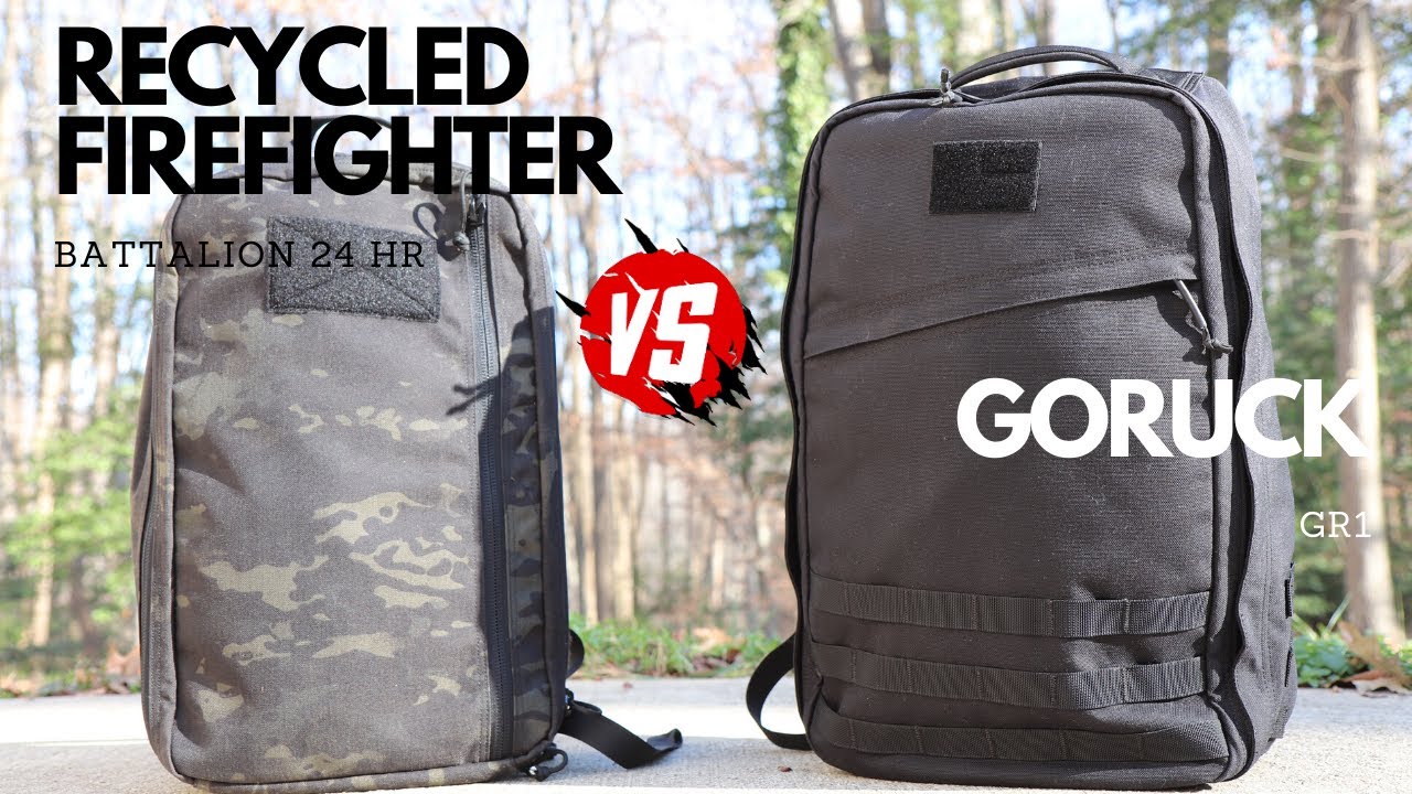 GORUCK GR1 VS RECYCLED FIREFIGHTER BATTALION 24 HR: which is better?
