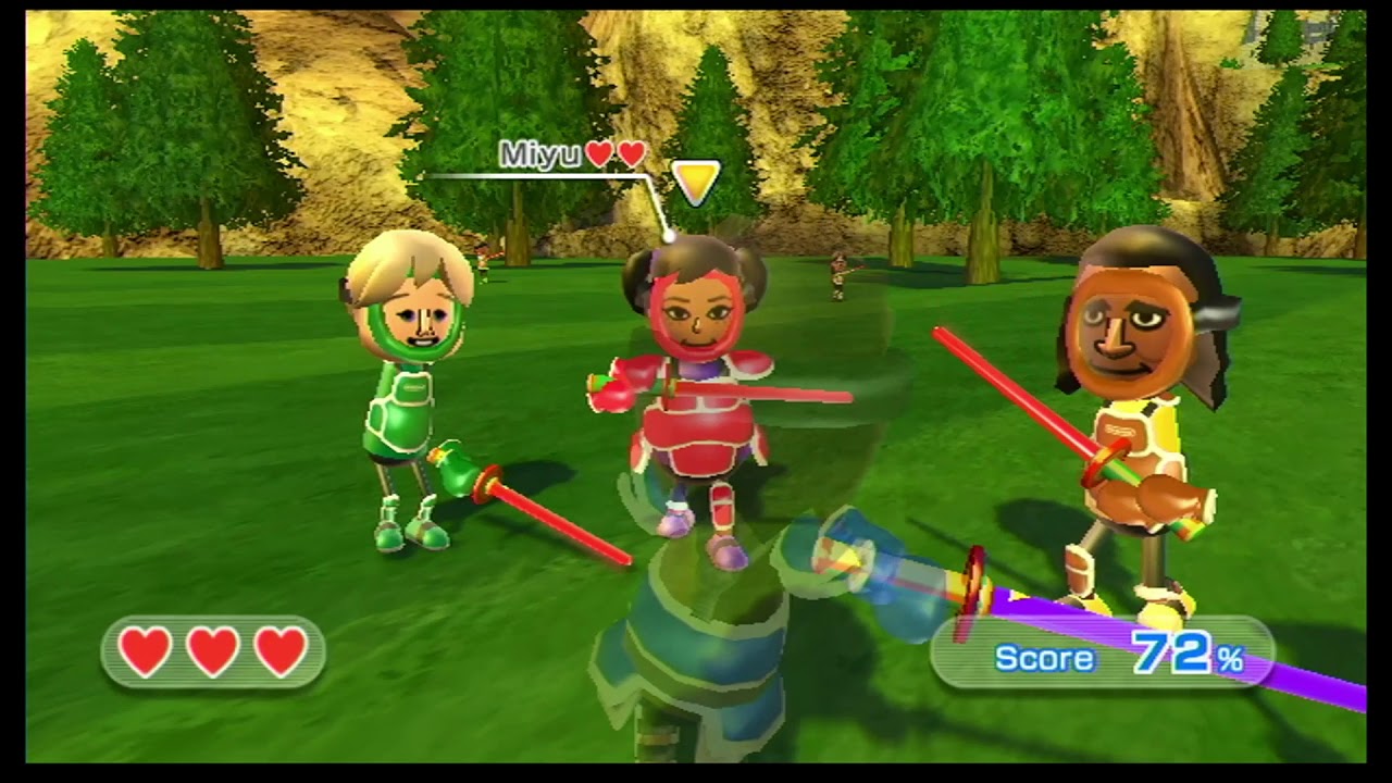 Wii Sports Resort - Swordplay Showdown: All Stages