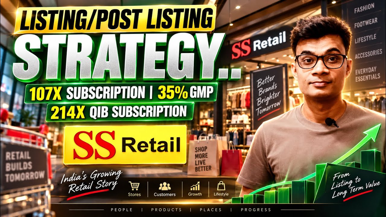 SS Retail IPO Listing Day Strategy