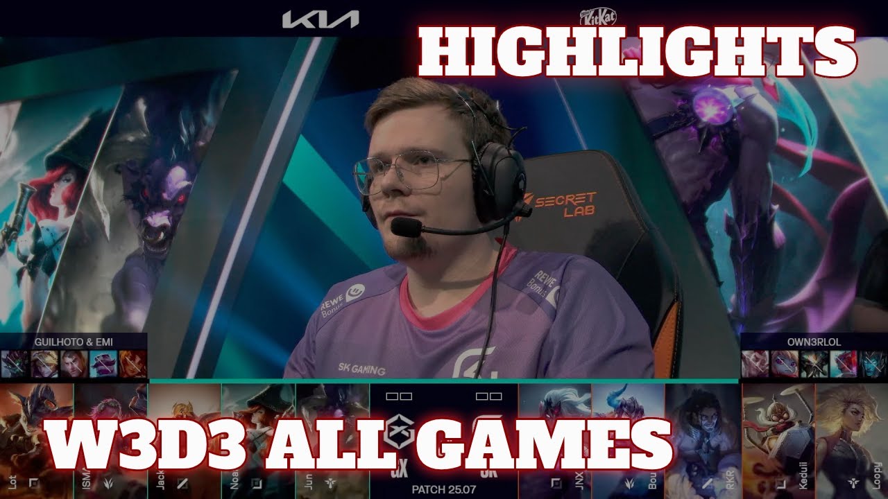 LEC Spring 2025 W3D3 - All Games Highlights | Full Day Week 3 Day 3 LEC Spring  2025