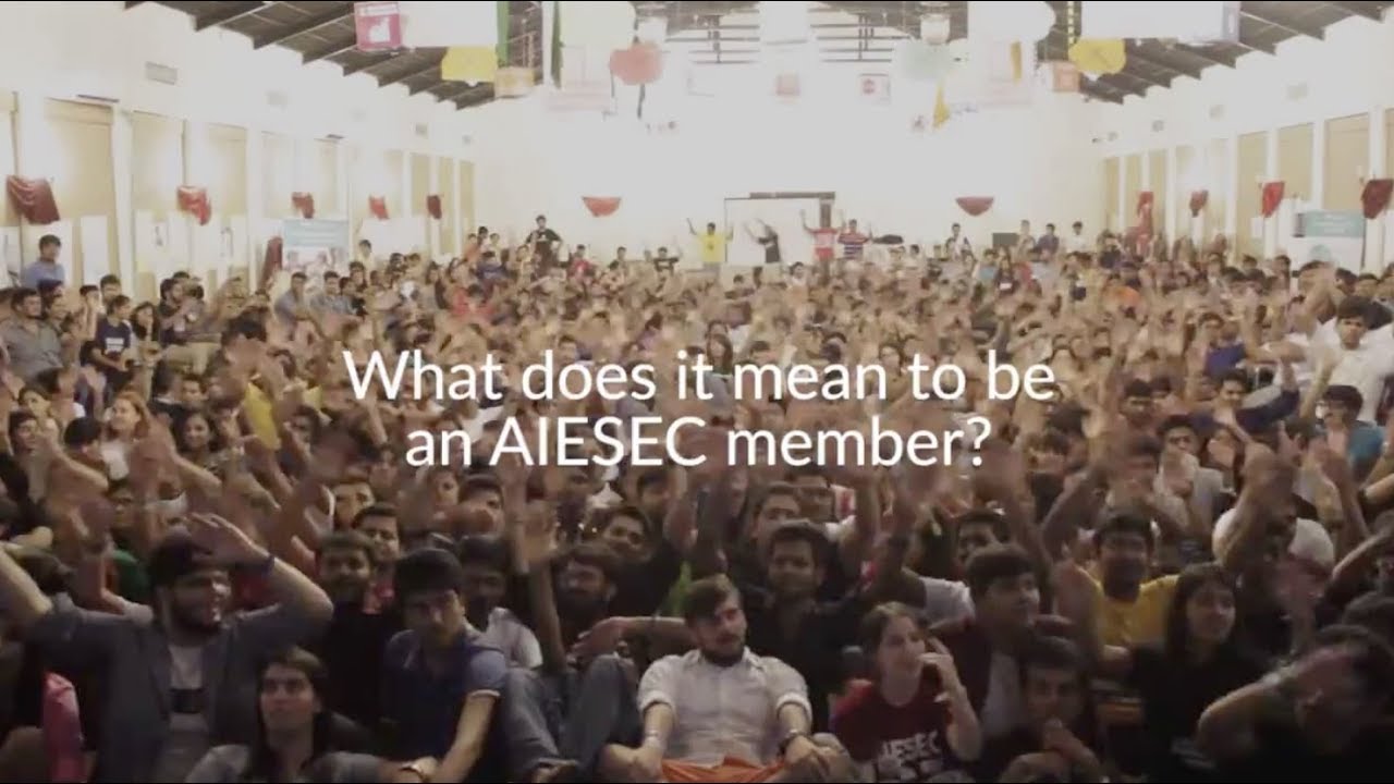 What does it mean to be an AIESEC member?