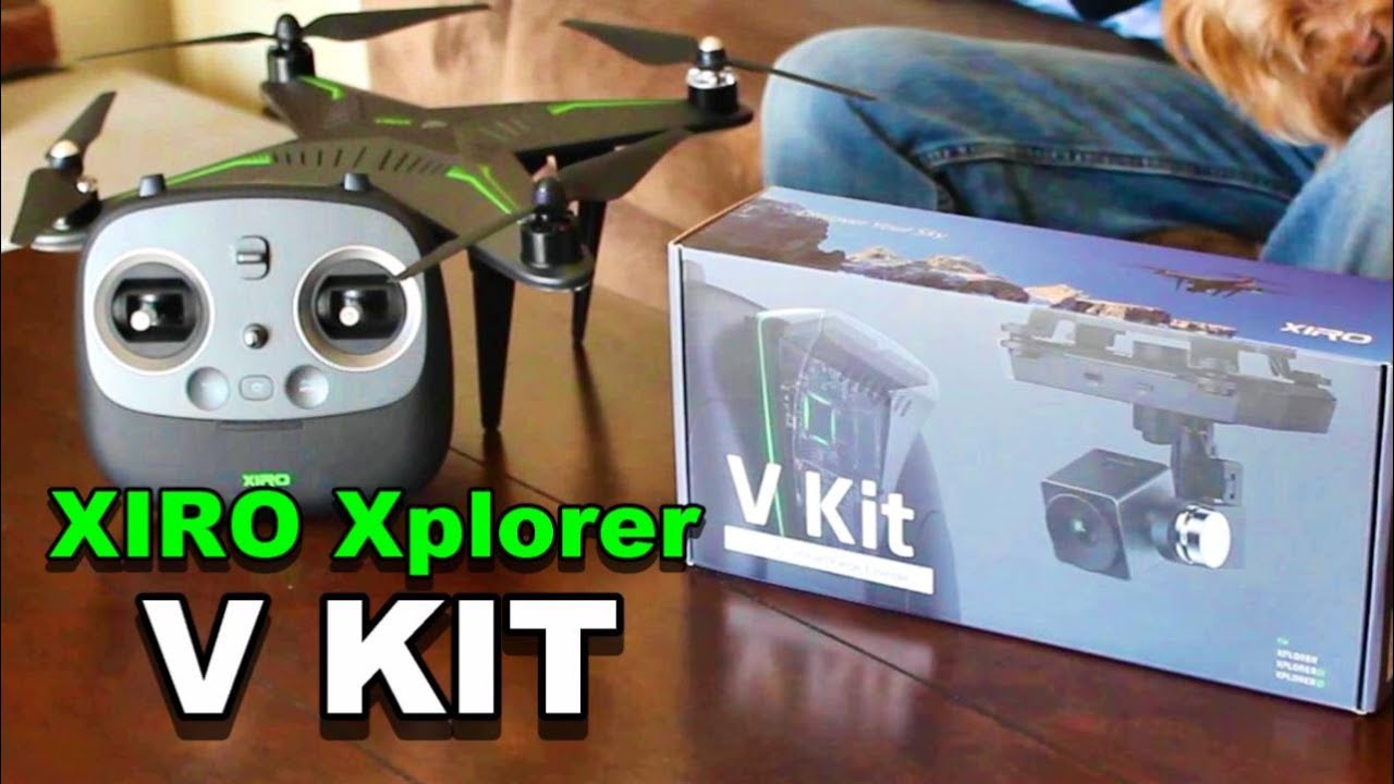 Xiro Xplorer Drone V Kit UAV GPS HD Camera and Gimbal Unboxing - TheRcSaylors