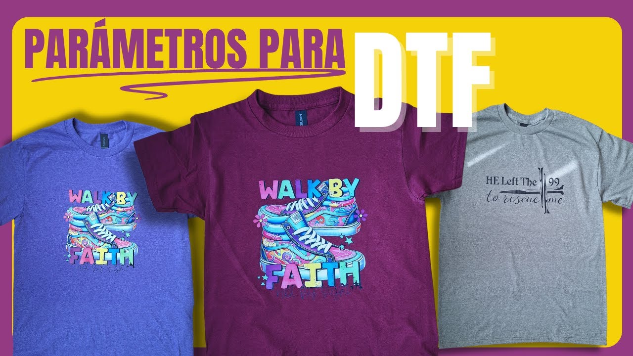 PARAMETROS PARA APLICAR DTF