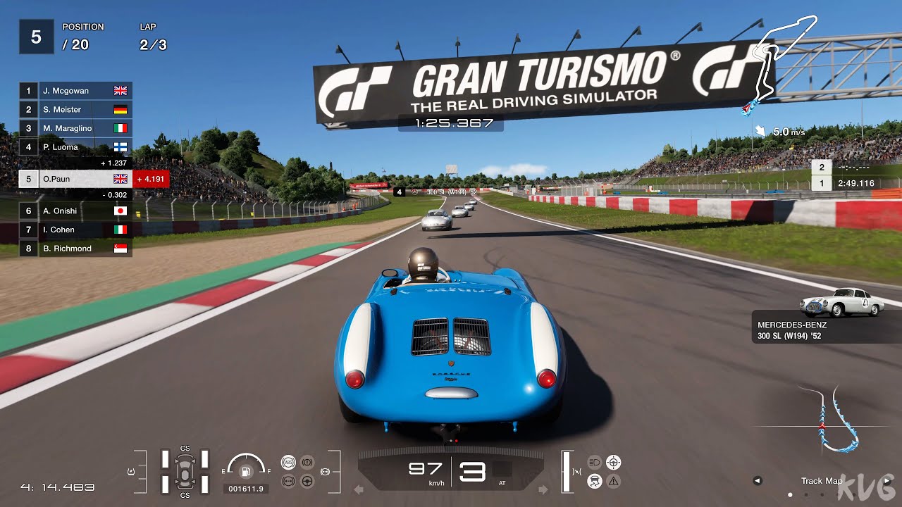 Gran Turismo 7 - Porsche Spyder Type 550/1500RS 1955 - Gameplay (PS5 UHD) [4K60FPS]