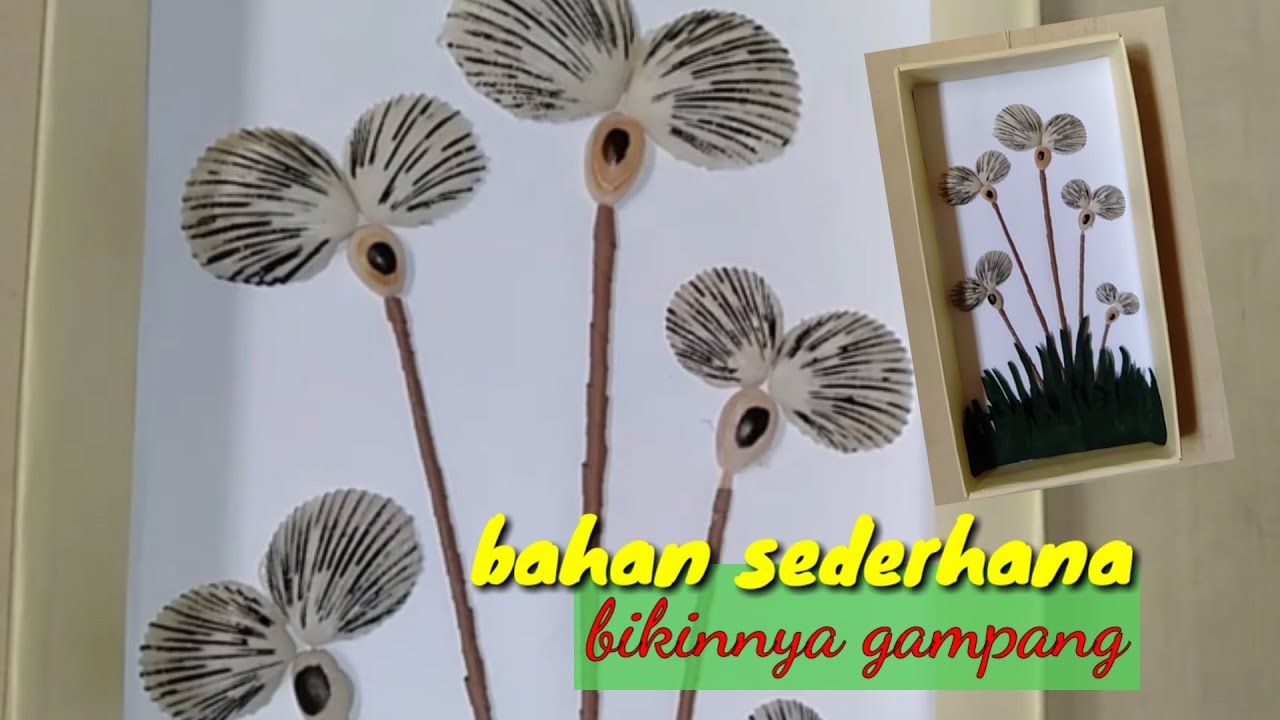 Kreasi cangkang kerang 2021