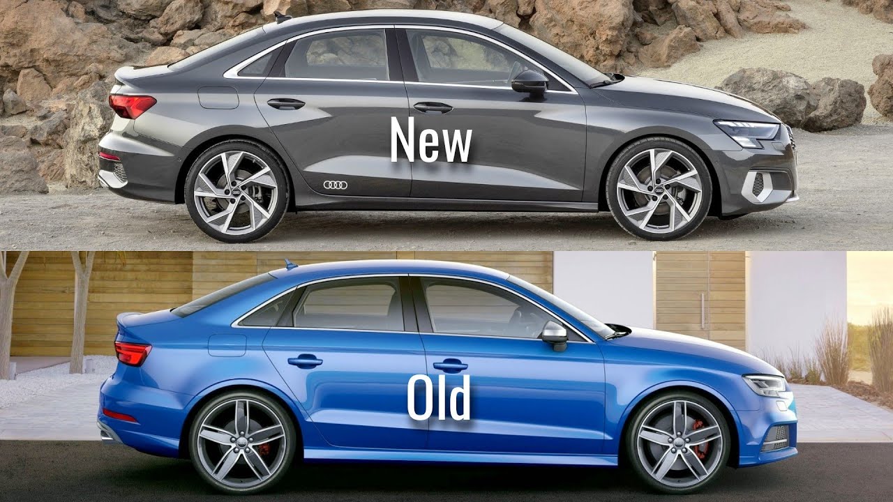2021 Audi A3 Sedan vs 2017 Audi A3 Sedan