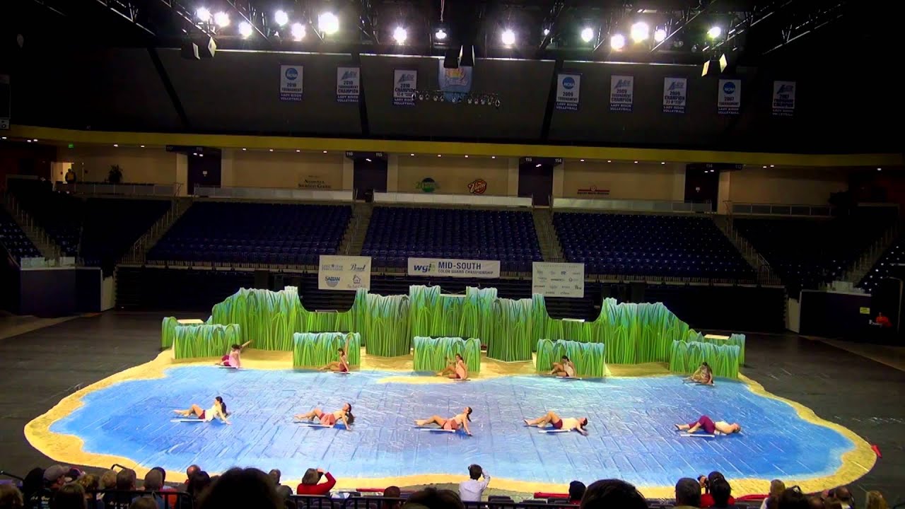 WLC Winterguard-Kiss The Girl @ Mid-South Regional