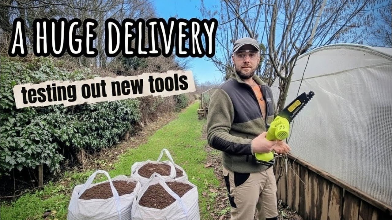 MY BIGGEST DELIVERY YET: Transforming The Allotments raised beds/Allotment gardening UK