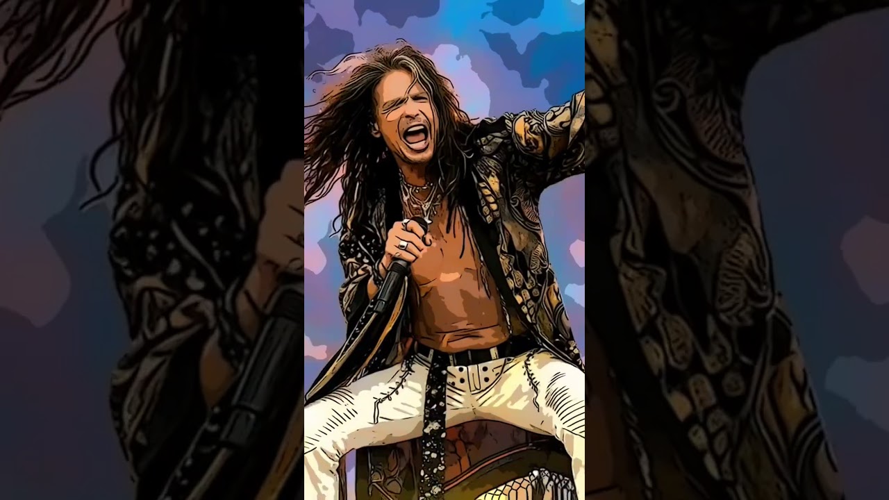 AEROSMITH - "Somebody" | Рок-н-ролл Стивена Тайлера в акварельной технике | Showroom Partners Ent...