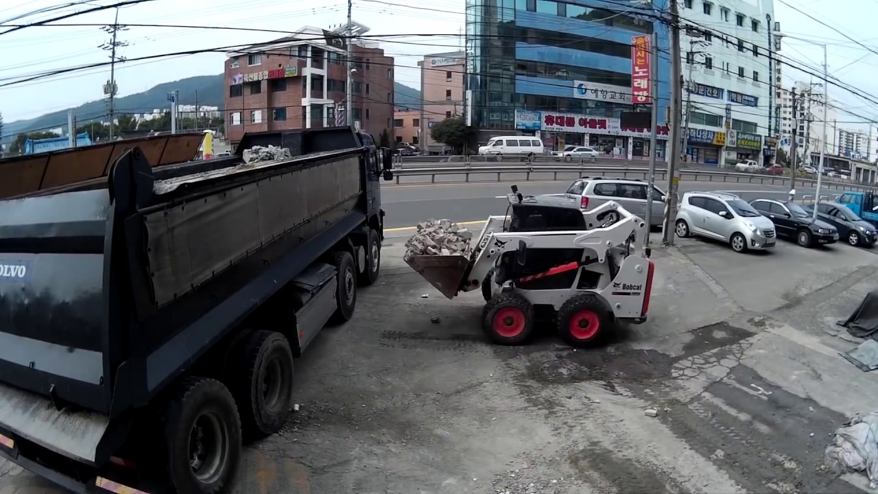 Bobcat S590 25Ton 상차 영상