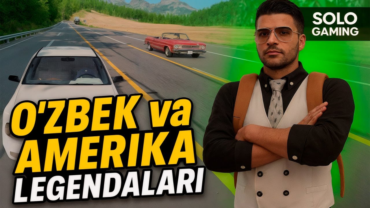 O&lsquo;ZBEK VS AMERIKA LEGENDALARI! 💥 KIM YUTADI? | BeamNG Drive POYGA