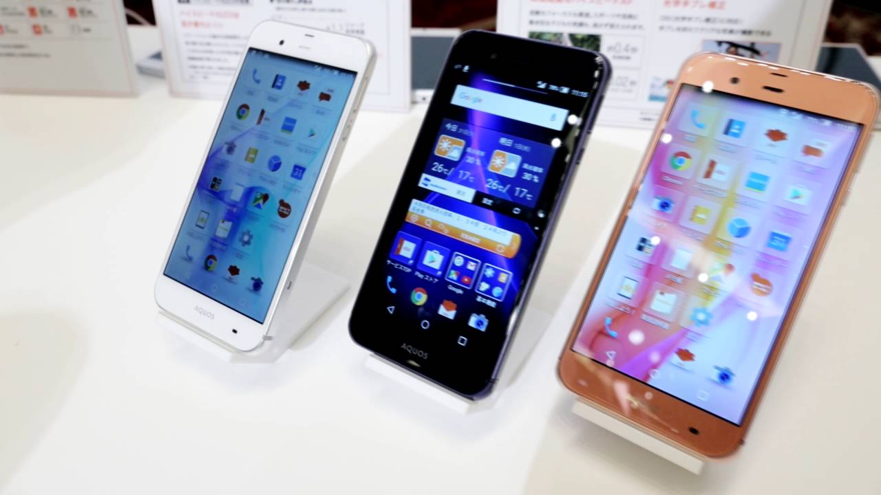 au 2016年夏モデル　SHARP 「AQUOS SERIE SHV34」