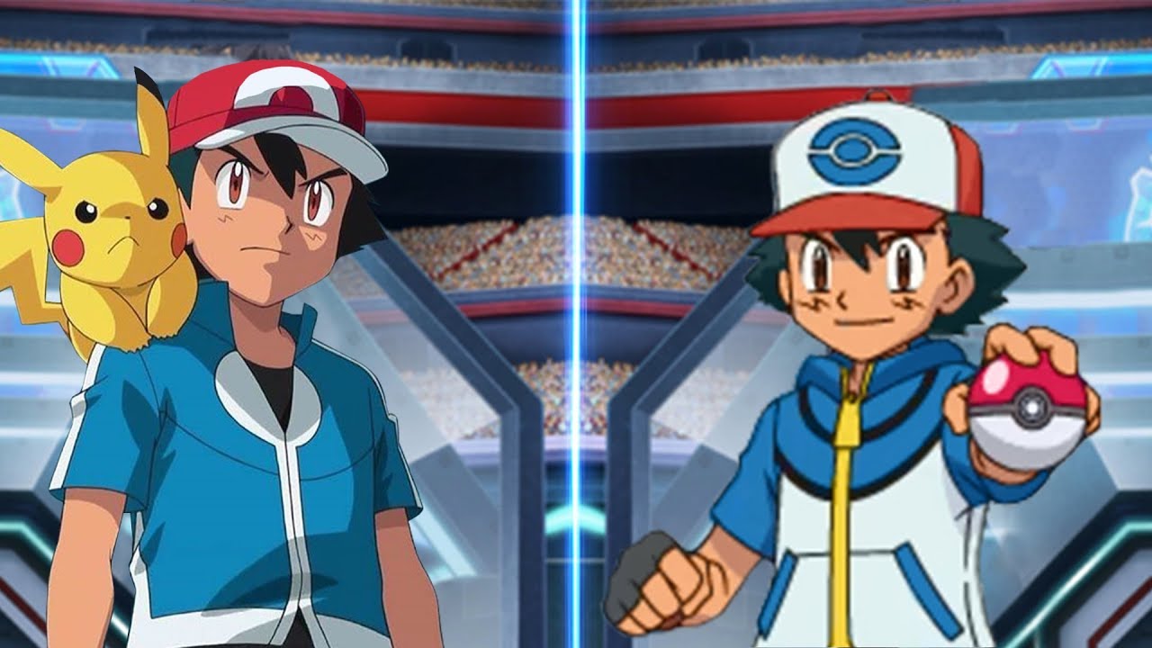 Pokémon Battle USUM: Kalos Ash Vs Unova Ash (Ash Vs Ash)