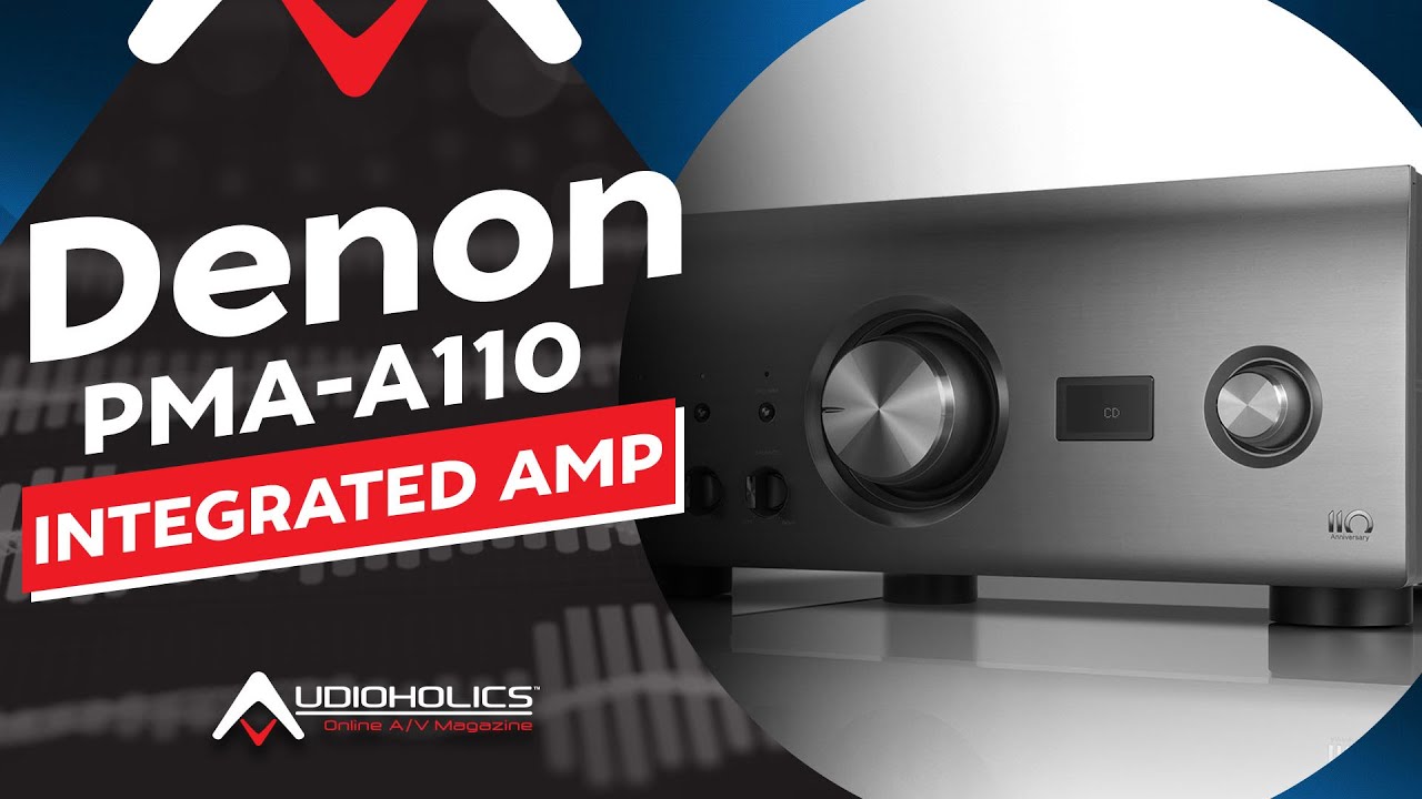 Denon PMA-A110 Integrated Amplifier Review - Sounds Great Just Looking at It?
