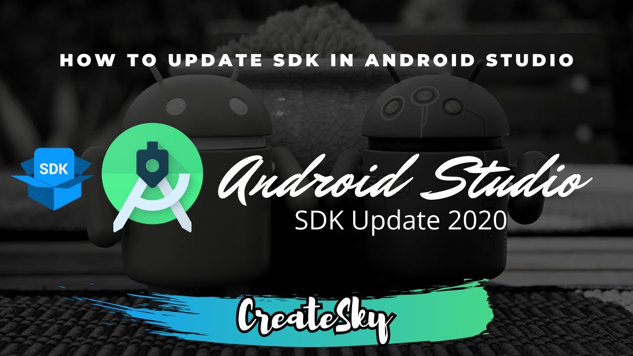 How to update SDK in Android Studio 2020