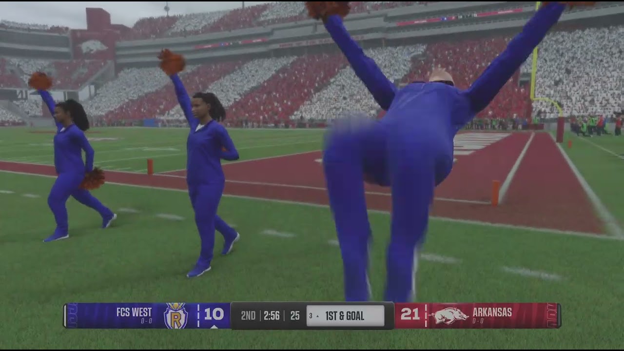 Freshman year college football 25 gameplay 