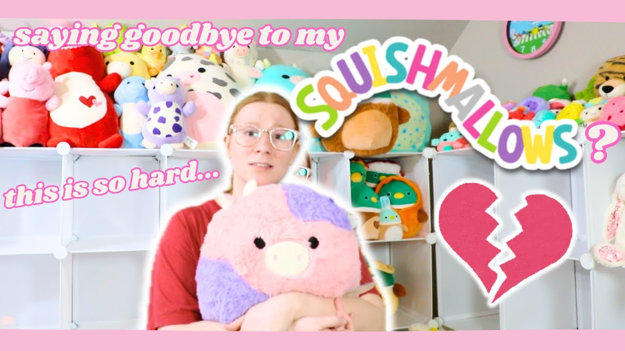 PURGING my 150+ squishmallow collection! 😭