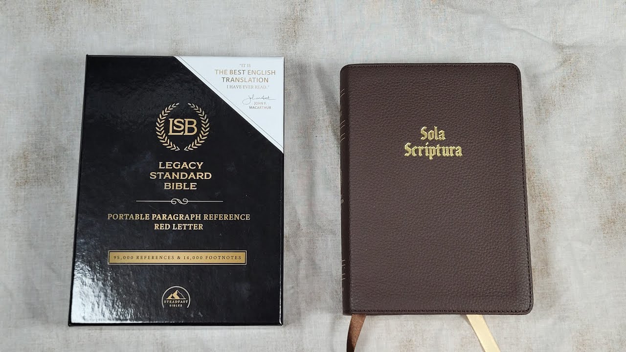 LSB Portable Paragraph Reference Red Letter Bible Review