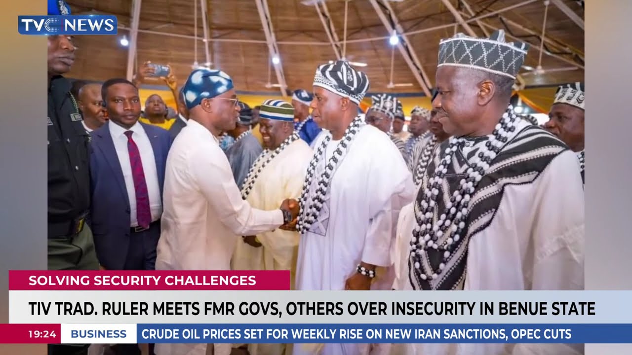 Tiv Traditional Ruler Meets Former Governor, Others Over Insecurity In Benue State