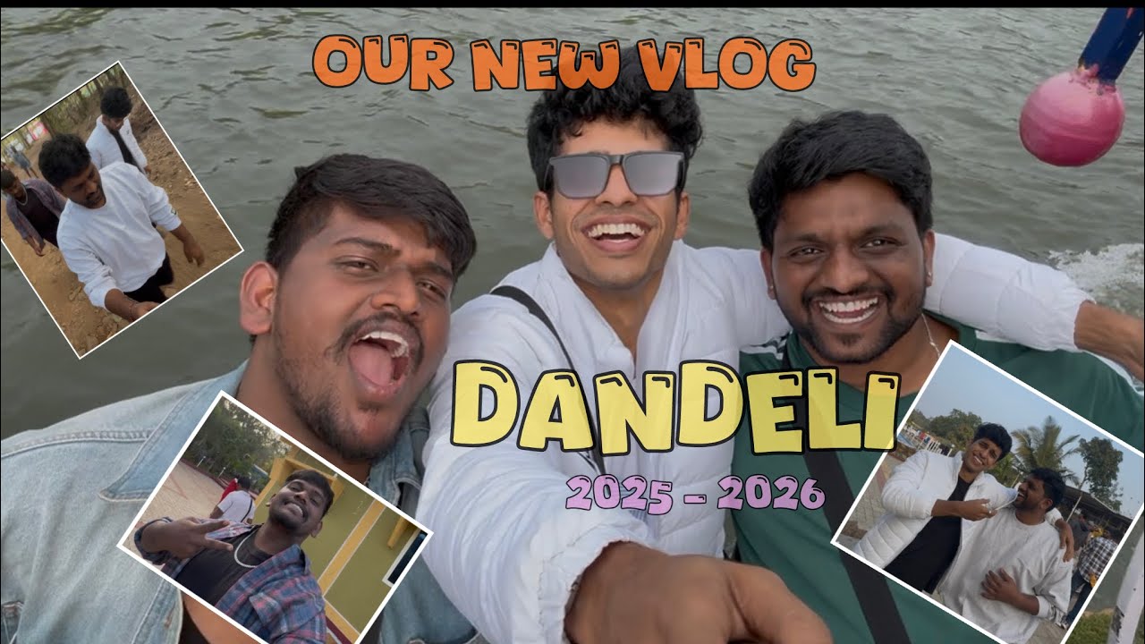 Dandeli vlog | friends trip | December Diaries → New Year Vibes | Travel Vlog 