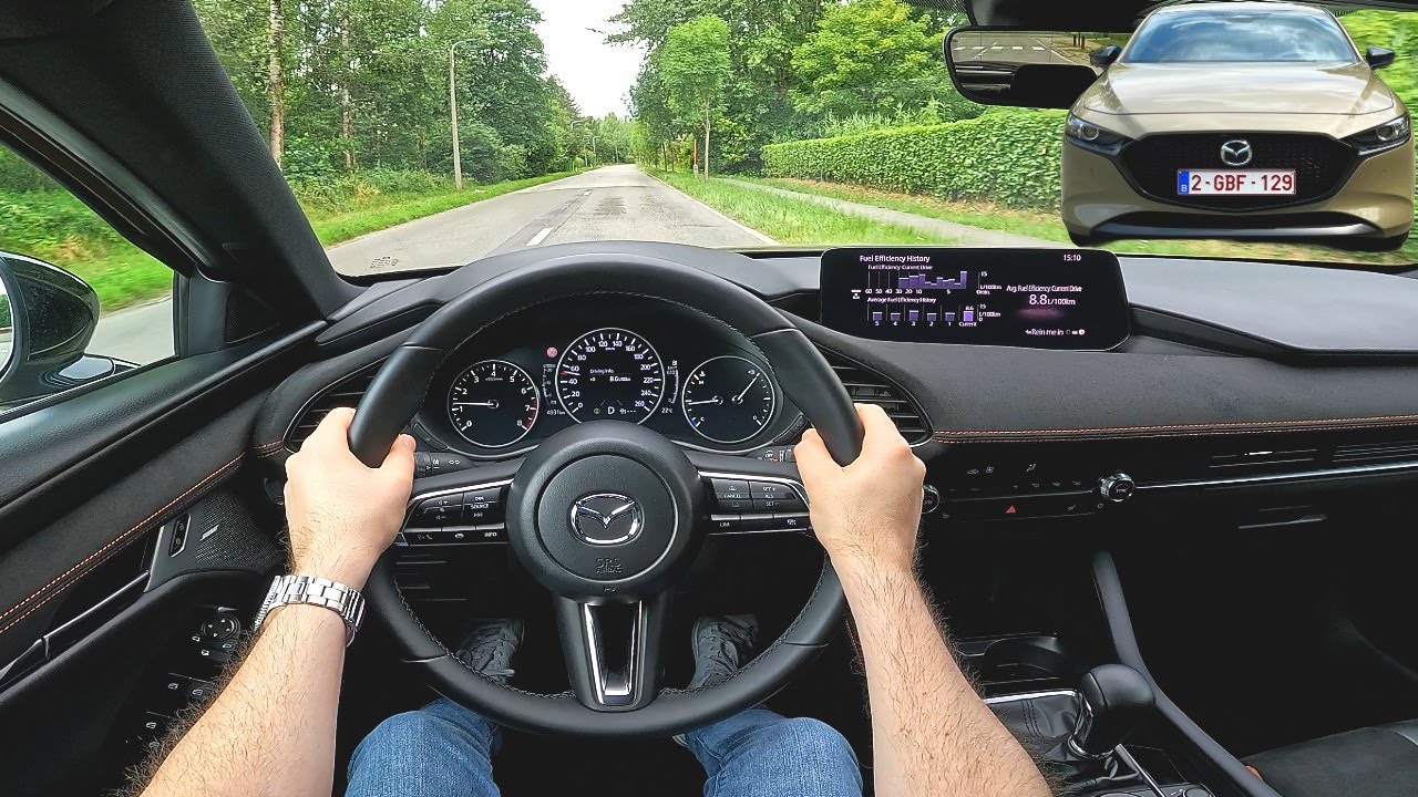 Mazda 3 2025 POV Test Drive | e-Skyactiv G 140 hp