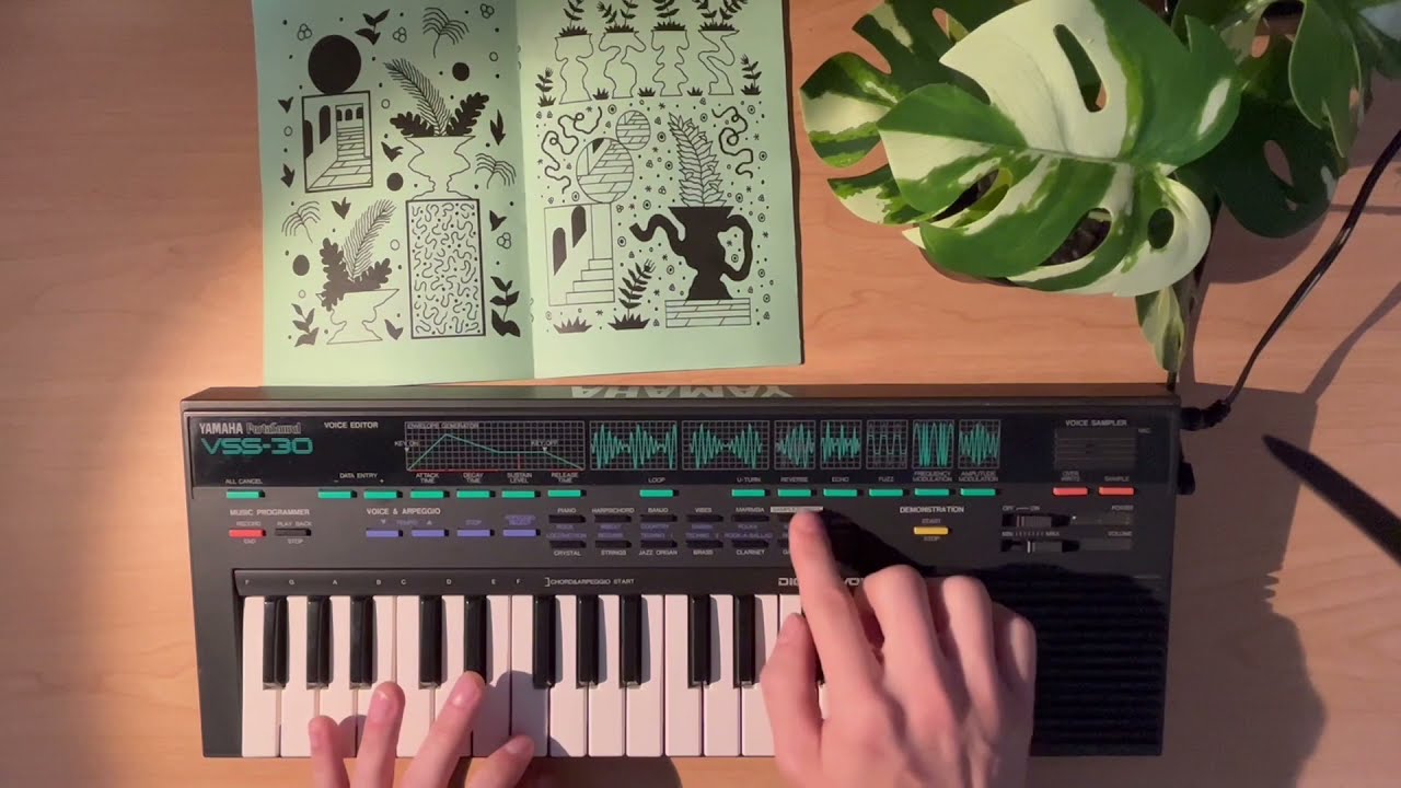 How I use the Yamaha VSS-30 to sample my voice