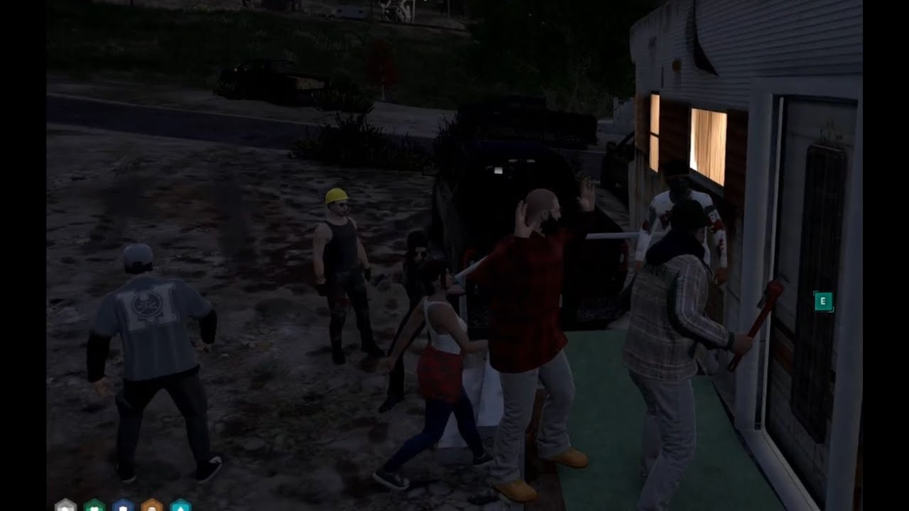Peanut attempts to rob Jack but then the door opens...