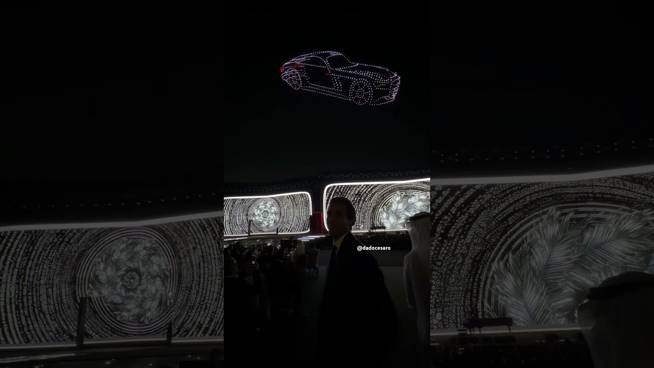 World’s First Mercedes-Benz City Unveils a $1 Million Drone Show — You Have to See This