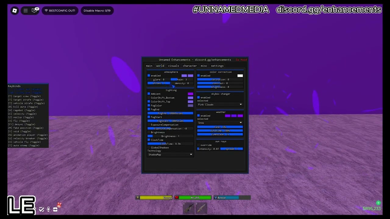BEST SCRIPT FOR DA HOOD AND RIVALS (RAGEBOT RAGE FP) #UNNAMEDMEDIA