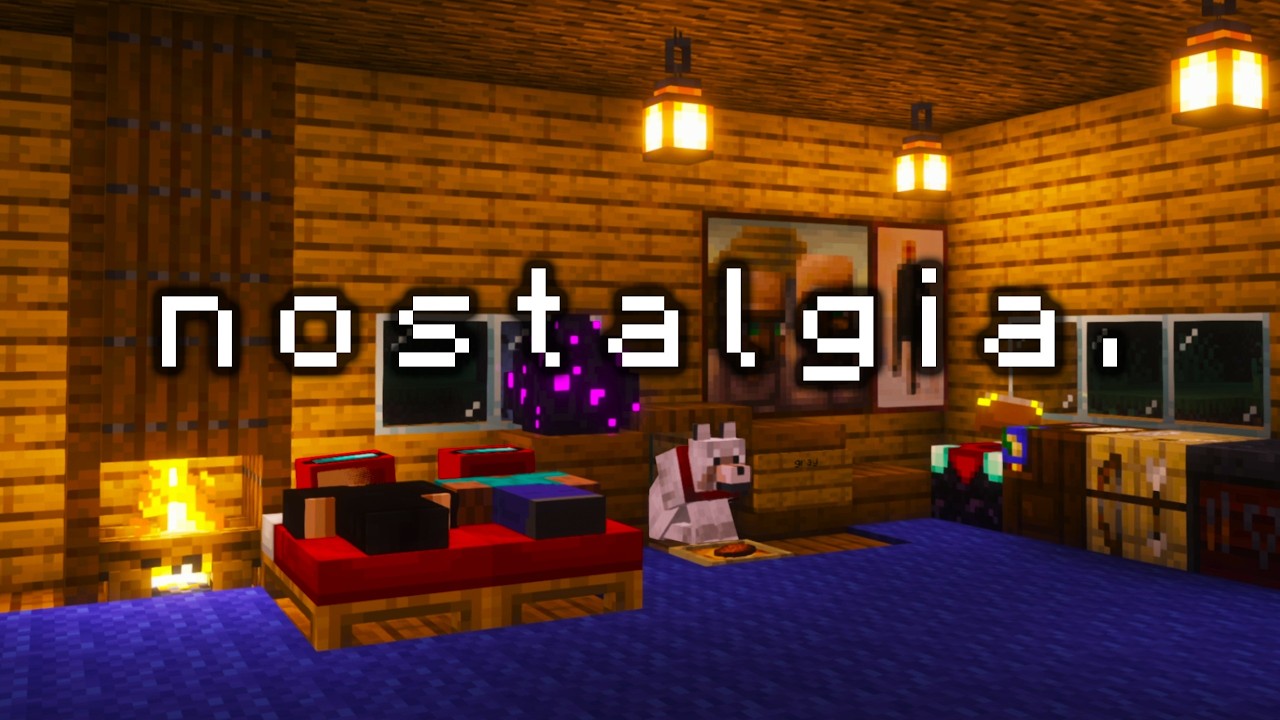shhh, it will be alright... (nostalgic minecraft music & soft rain)