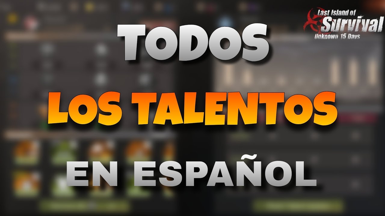 TALENTOS EN ESPAÑOL / Last Island Of Survival