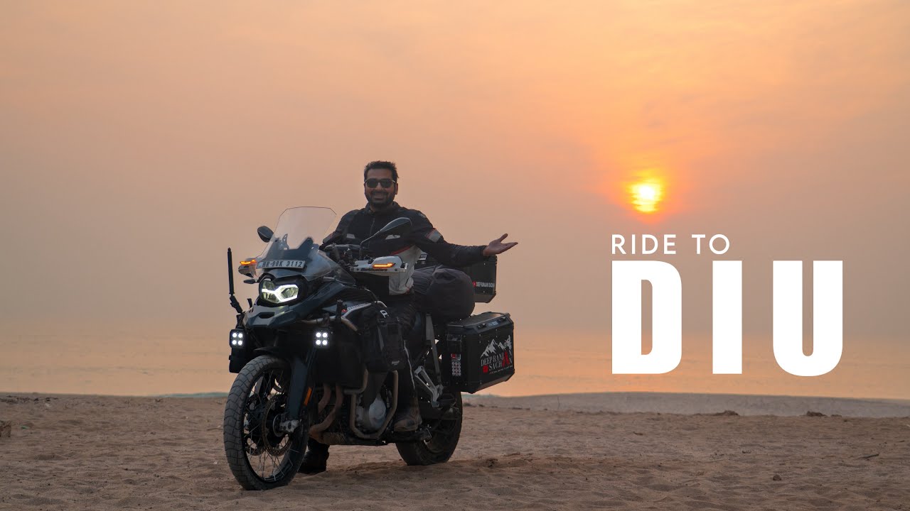 Ride To Diu Is Super Crazy | Crazy 500 People Meetup In Ahmedabad | Ep-04 Diu- Ahmedabad |