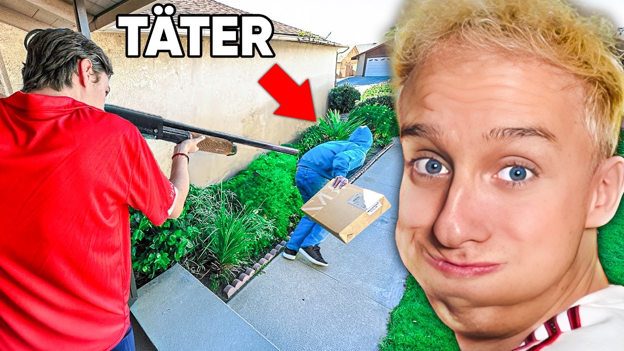 Sie ERWISCHEN IHN beim PAKET KLAUEN (4funguys) | LetsHugo Reaction