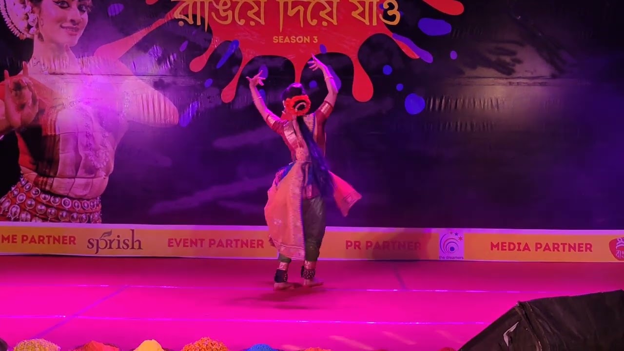 Aji Dokkhino pobone | আজি দক্ষিন পবনে | Dance (Rabindra Nritya) | Dr. Mandakranta Roy